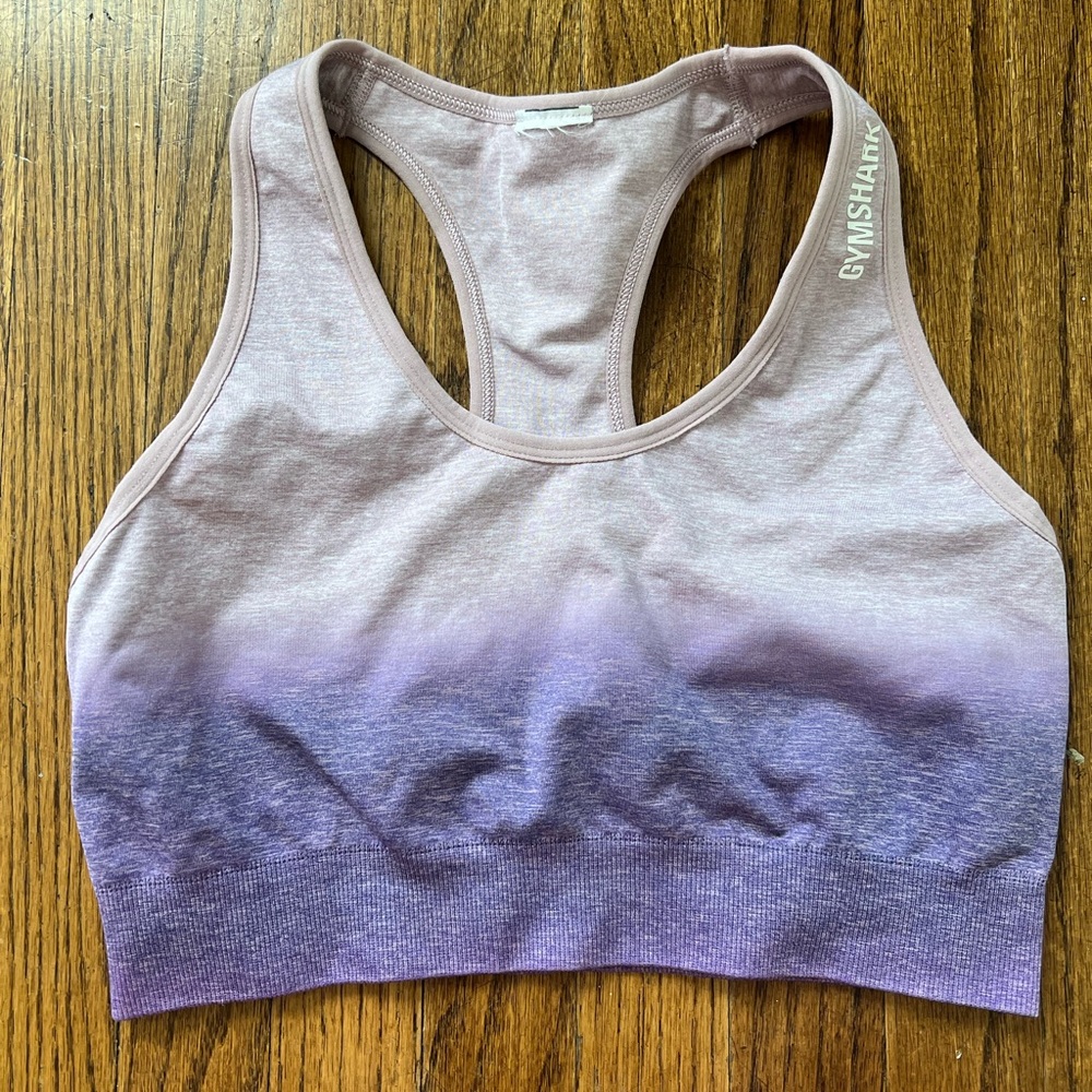 Gymshark ombré sports bra size small